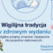grafika z napisem wigilijna tradycja w zdrowym wydaniu